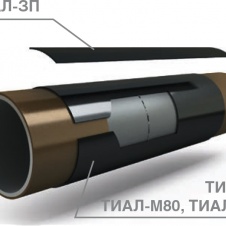 Комплект манжета ТИАЛ - М (159х450х1.2), (ТИАЛ ЗП 455х80), (ТИАЛ-П А+В 159.450)