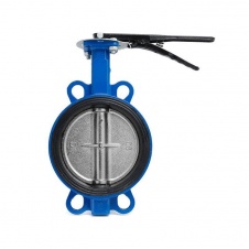 Затвор межфл Ду80 Ру16 диск чугун, ЕПДМ с конц.выкл